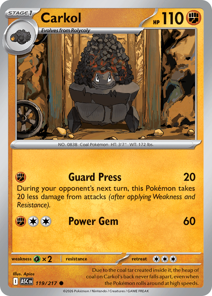 Carkol, Ascended Heroes 119