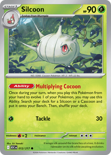 Silcoon, Ascended Heroes 12