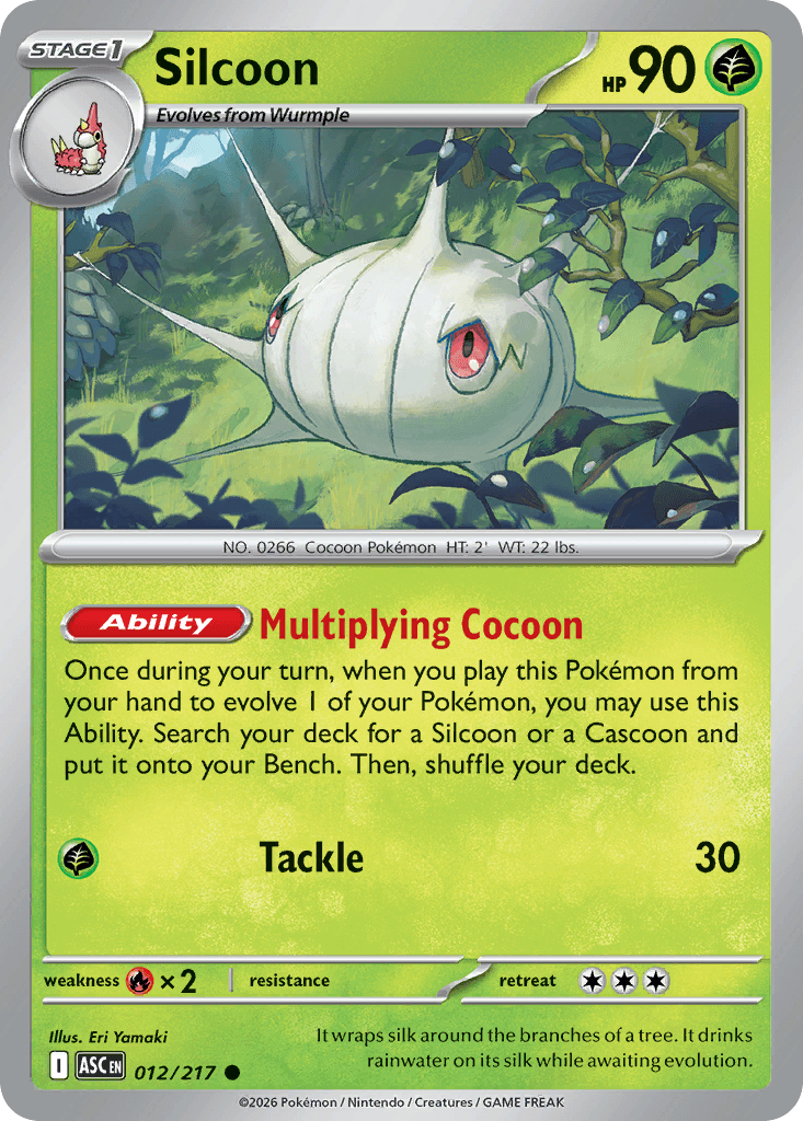 Silcoon, Ascended Heroes 12