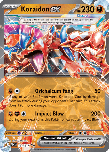 Koraidon ex, Ascended Heroes 121