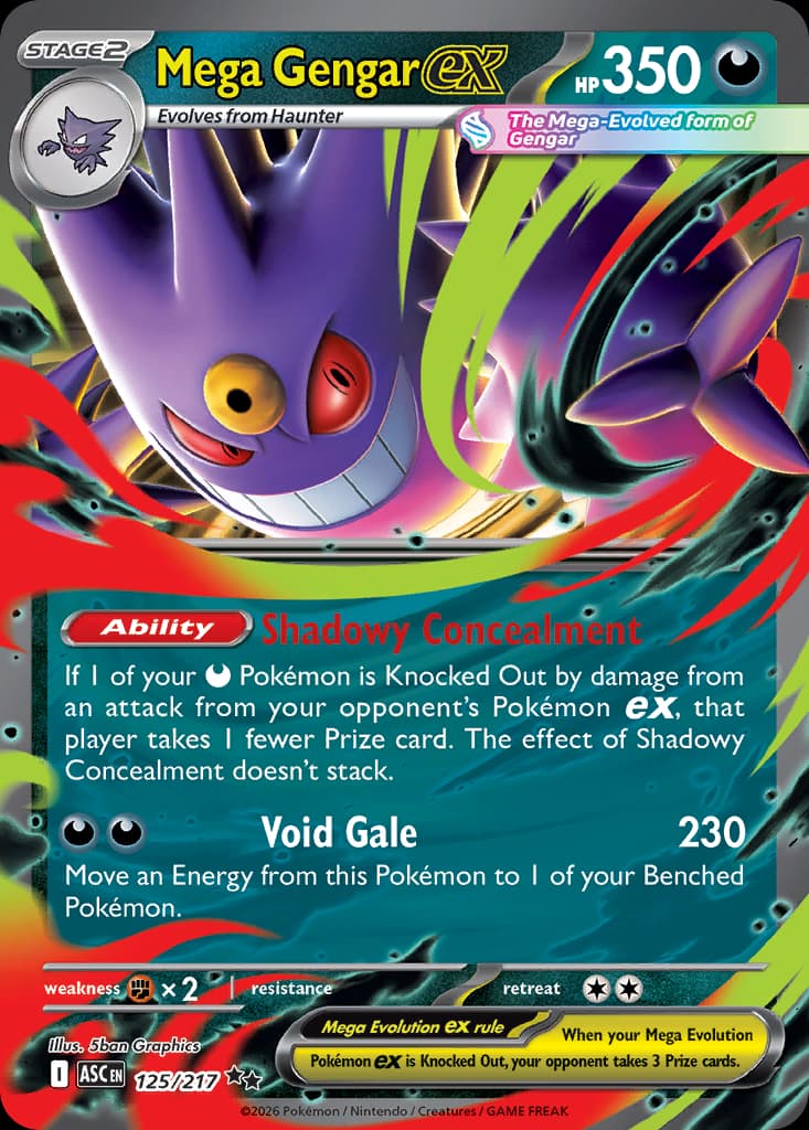 Mega Gengar ex, Ascended Heroes 125