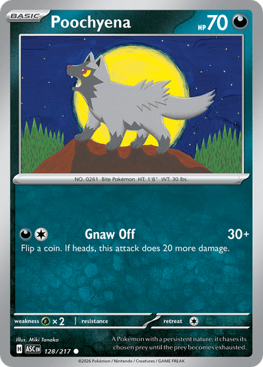 Poochyena, Ascended Heroes 128
