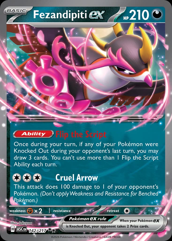 Fezandipiti ex, Ascended Heroes 142