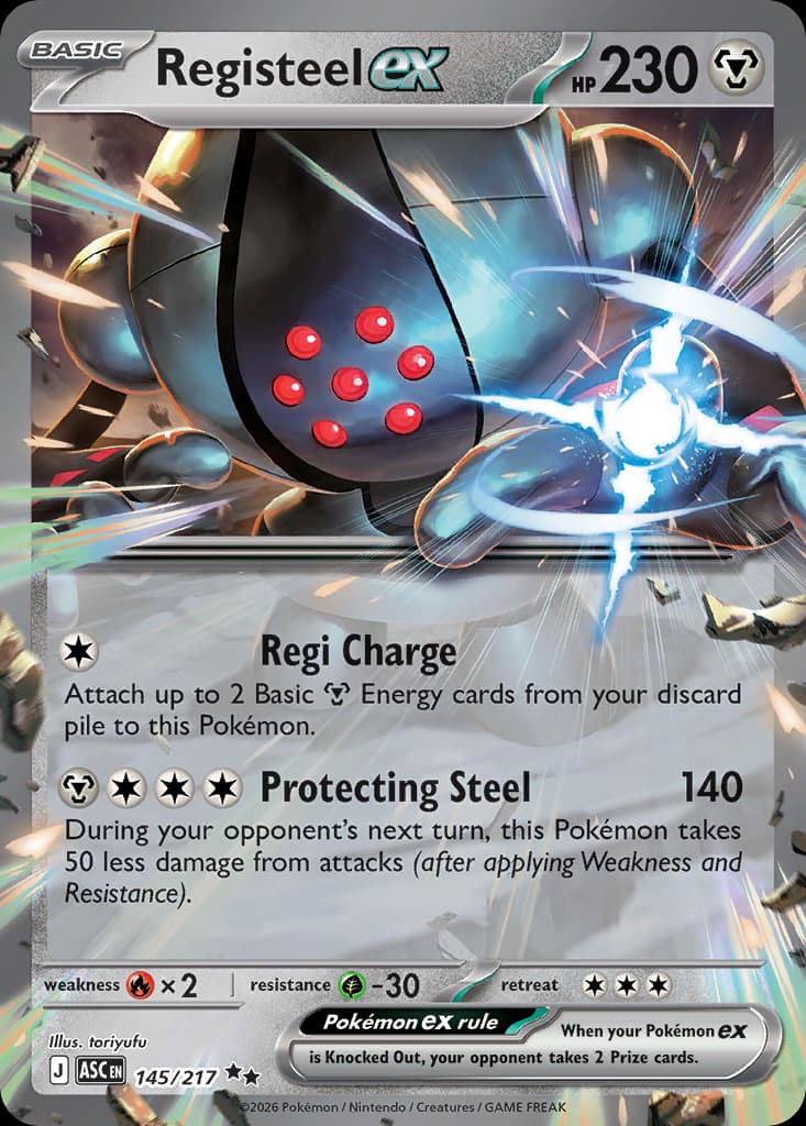 Registeel ex, Ascended Heroes 145
