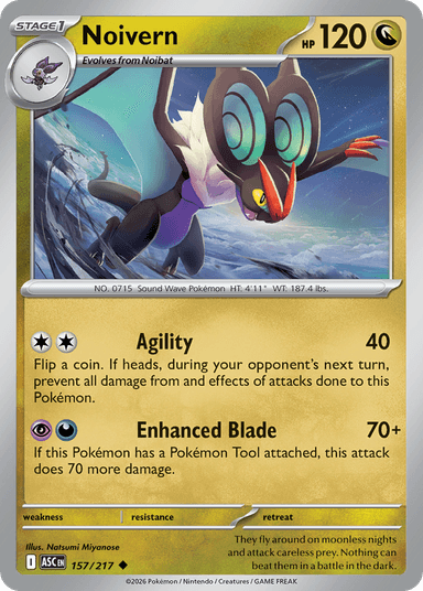 Noivern, Ascended Heroes 157