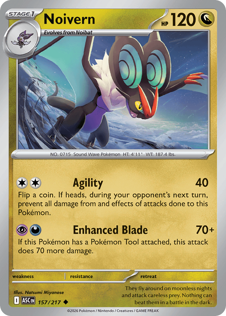 Noivern, Ascended Heroes 157