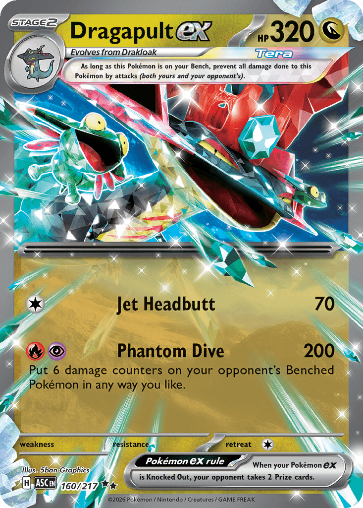 Dragapult ex, Ascended Heroes 160