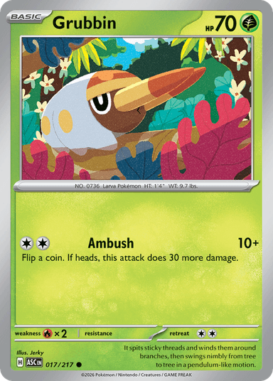 Grubbin, Ascended Heroes 17