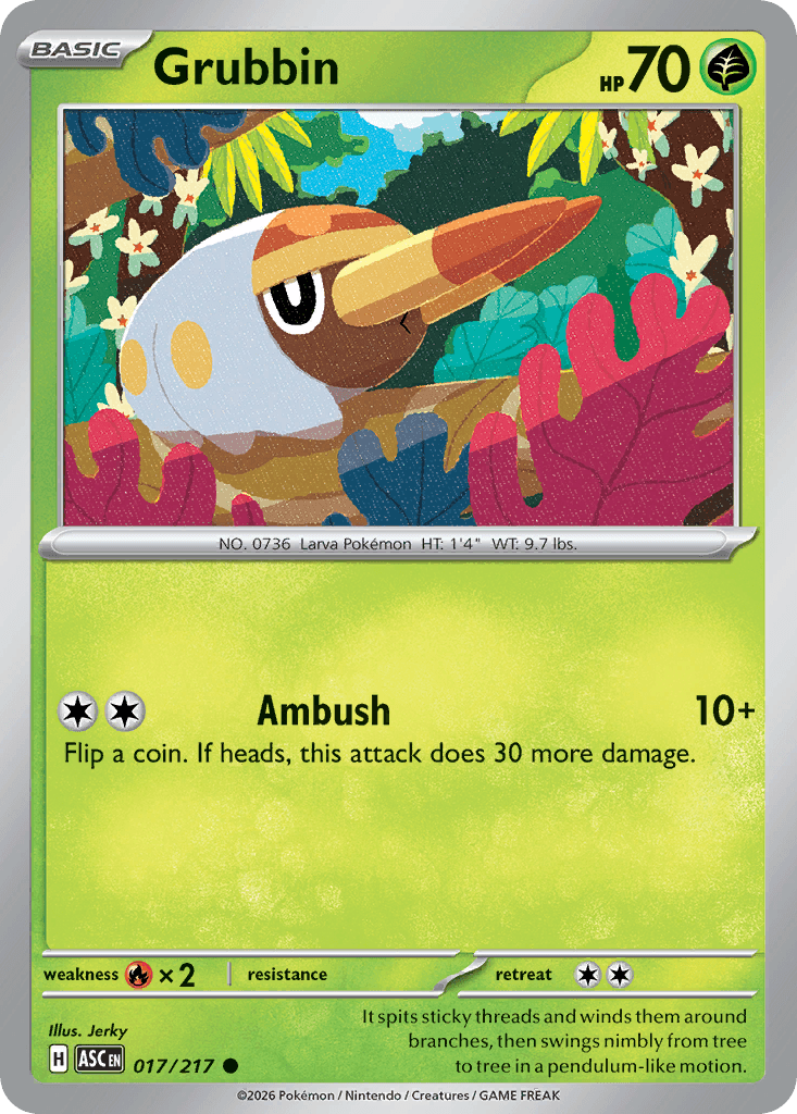 Grubbin, Ascended Heroes 17