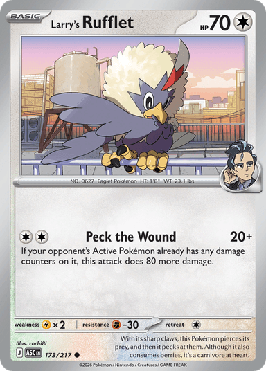 Larry's Rufflet, Ascended Heroes 173
