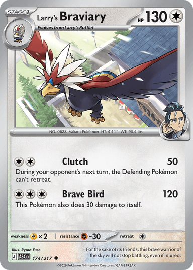 Larry's Braviary, Ascended Heroes 174