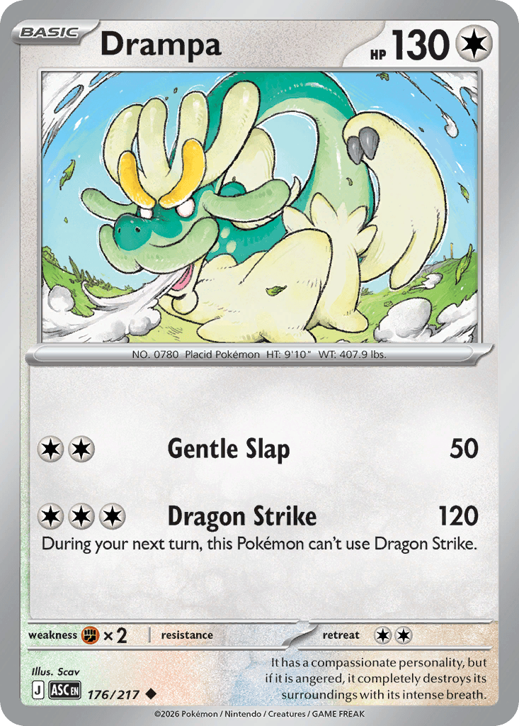 Drampa, Ascended Heroes 176