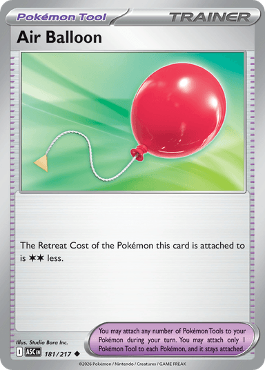 Air Balloon, Ascended Heroes 181