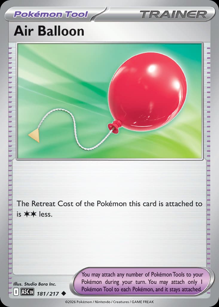 Air Balloon, Ascended Heroes 181