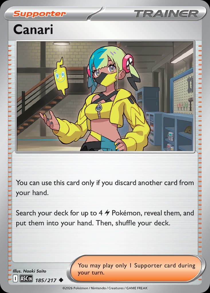 Canari, Ascended Heroes 185