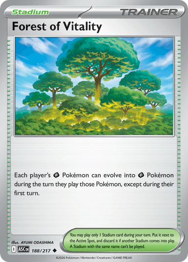 Forest of Vitality, Ascended Heroes 188