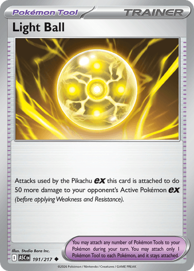 Light Ball, Ascended Heroes 191