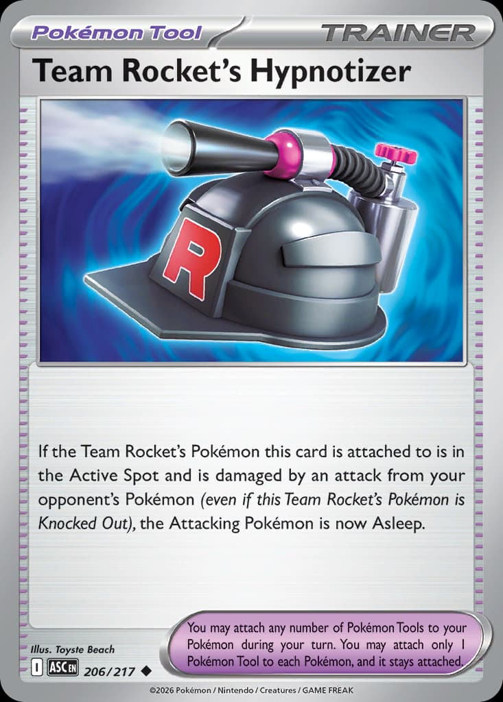 Team Rocket's Hypnotizer, Ascended Heroes 206