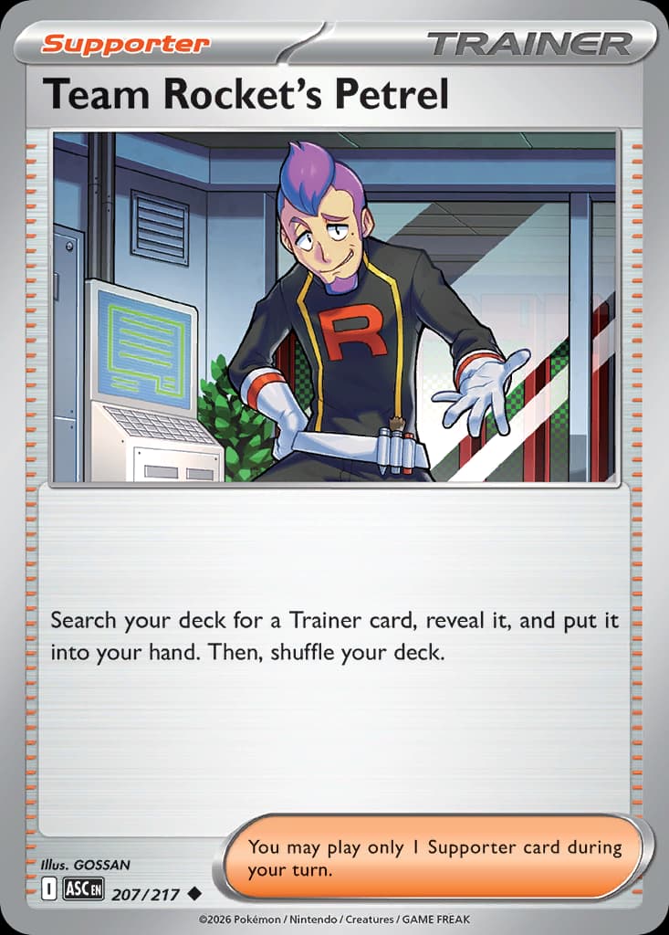Team Rocket's Petrel, Ascended Heroes 207