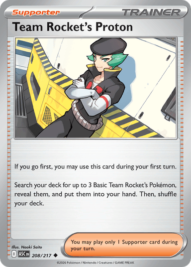 Team Rocket's Proton, Ascended Heroes 208