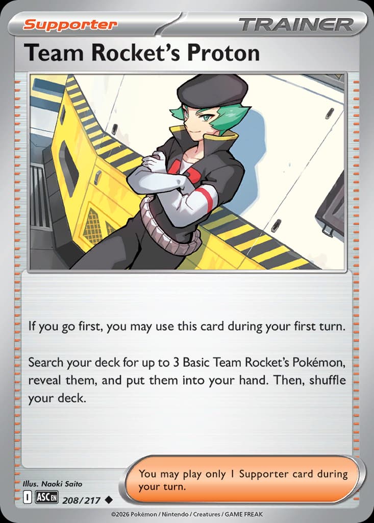 Team Rocket's Proton, Ascended Heroes 208