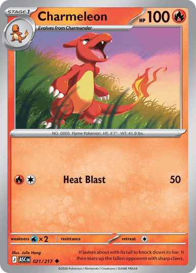Charmeleon, Ascended Heroes 21