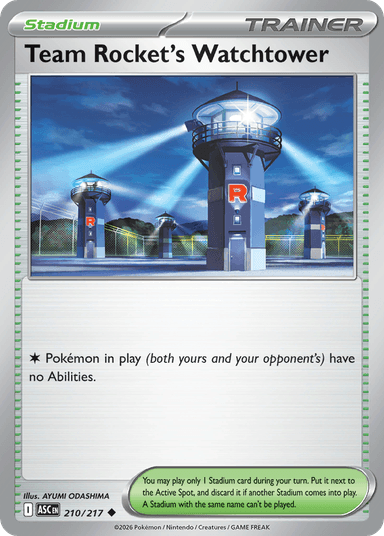 Team Rocket's Watchtower, Ascended Heroes 210