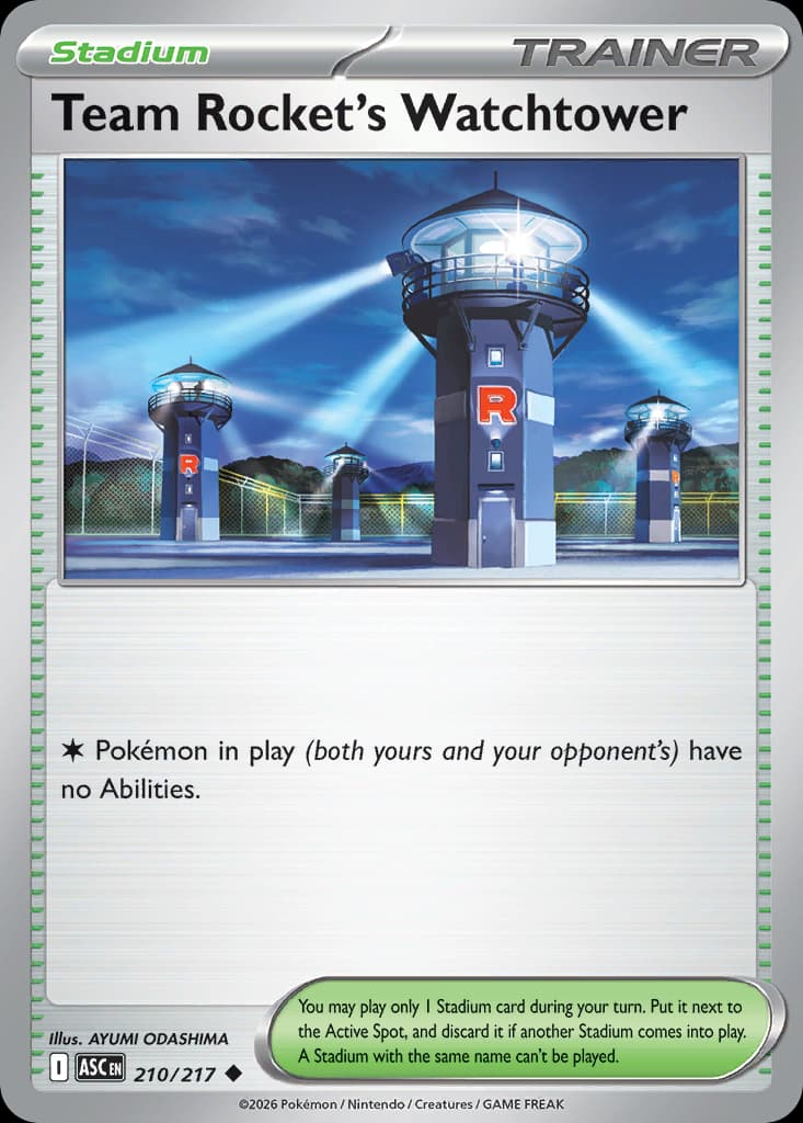 Team Rocket's Watchtower, Ascended Heroes 210