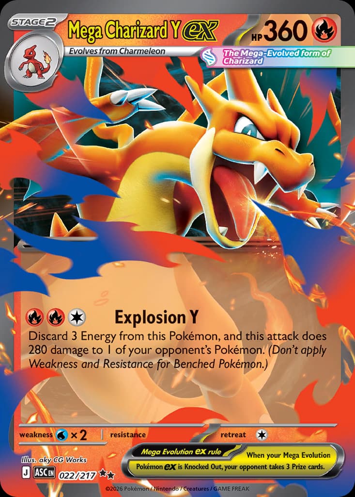 Mega Charizard Y ex, Ascended Heroes 22