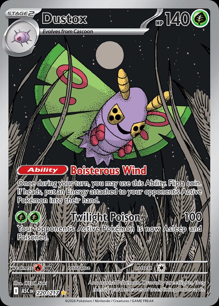 Dustox, Ascended Heroes 220