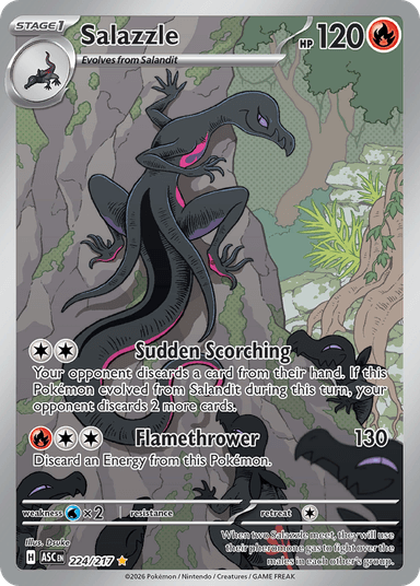Salazzle, Ascended Heroes 224
