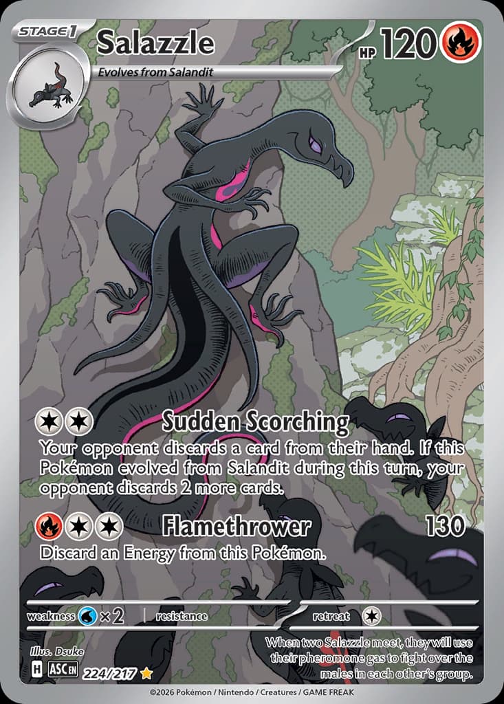 Salazzle, Ascended Heroes 224