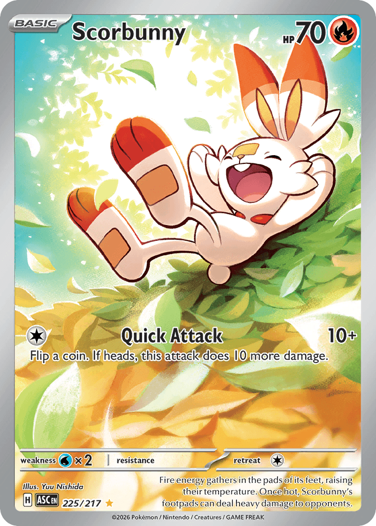 Scorbunny, Ascended Heroes 225