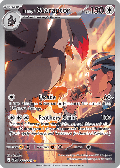 Larry's Staraptor, Ascended Heroes 249