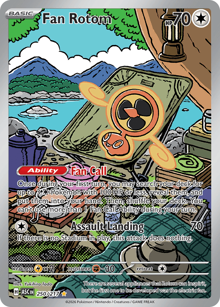 Fan Rotom, Ascended Heroes 250