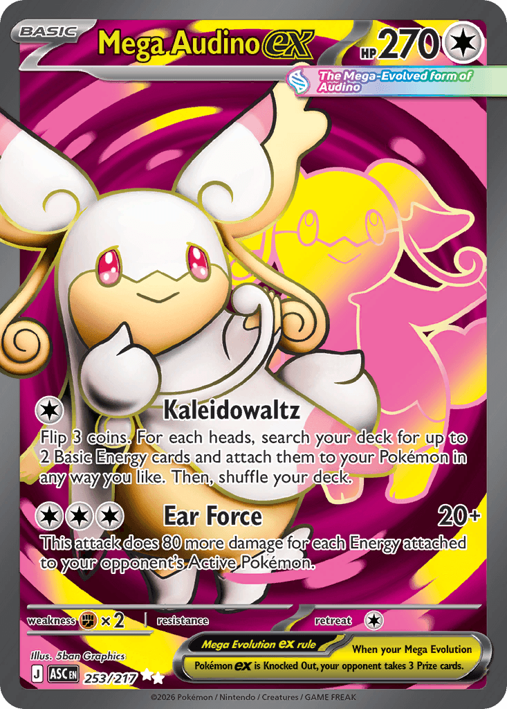 Mega Audino ex, Ascended Heroes 253