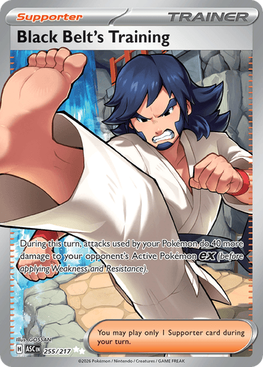 Black Belt's Training, Ascended Heroes 255