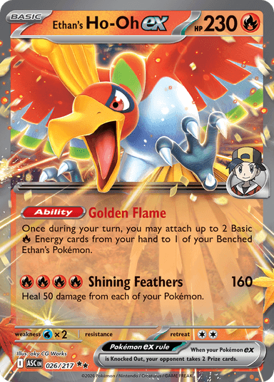 Ethan's Ho-Oh ex, Ascended Heroes 26