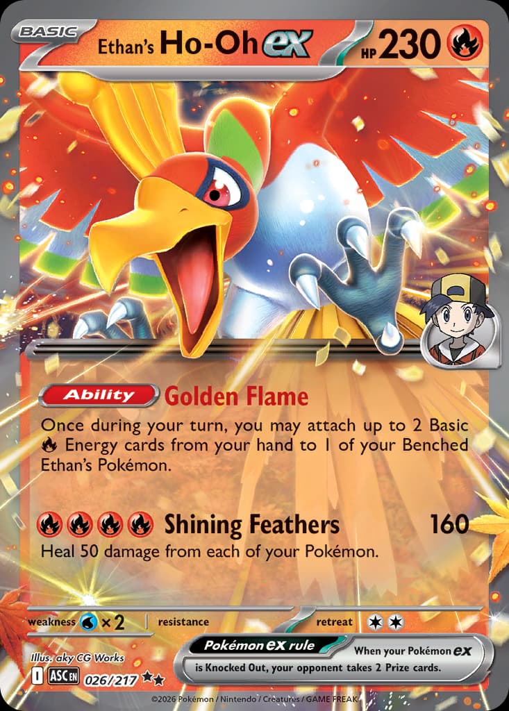 Ethan's Ho-Oh ex, Ascended Heroes 26