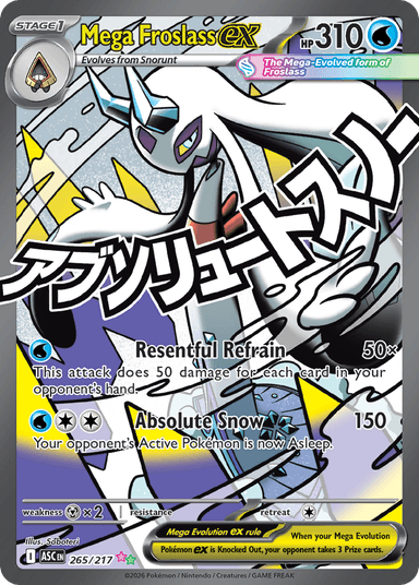 Mega Froslass ex, Ascended Heroes 265