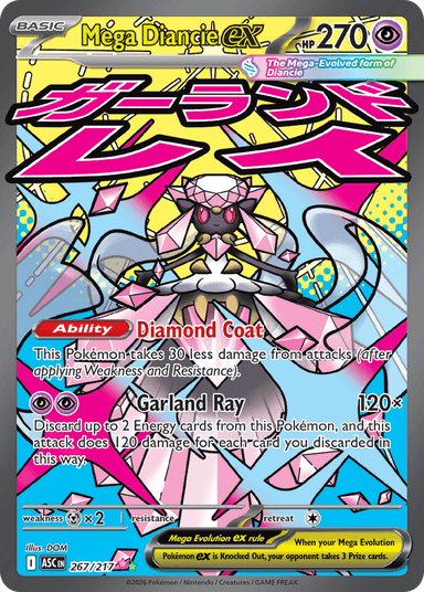 Mega Diancie ex, Ascended Heroes 267