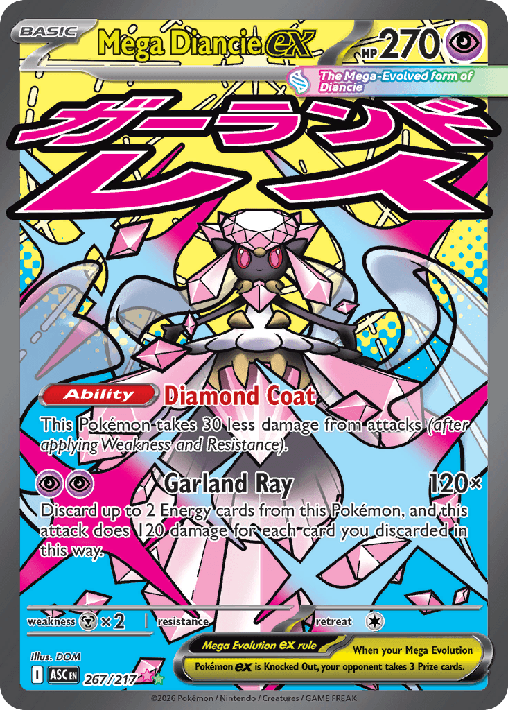 Mega Diancie ex, Ascended Heroes 267