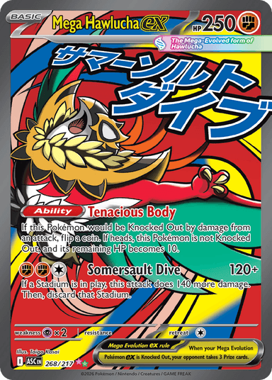 Mega Hawlucha ex, Ascended Heroes 268