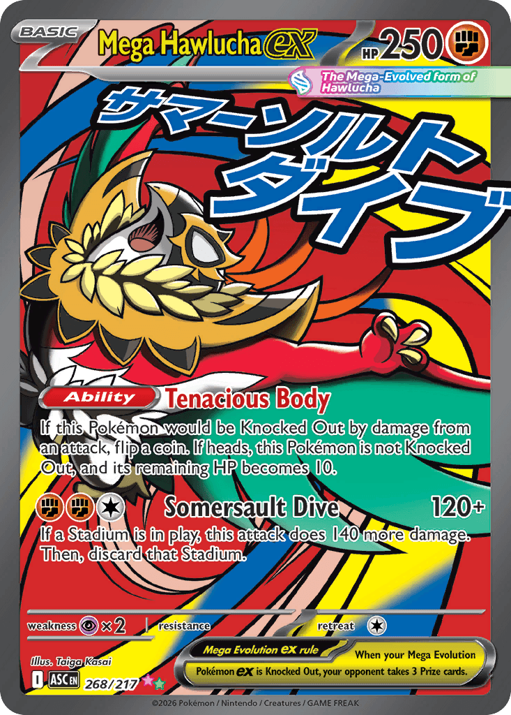 Mega Hawlucha ex, Ascended Heroes 268