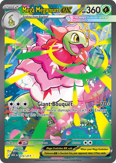 Mega Meganium ex, Ascended Heroes 272