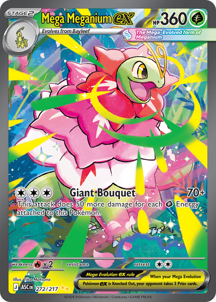 Mega Meganium ex, Ascended Heroes 272