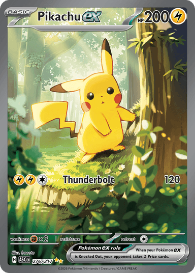 Pikachu ex, Ascended Heroes 276
