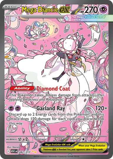 Mega Diancie ex, Ascended Heroes 282