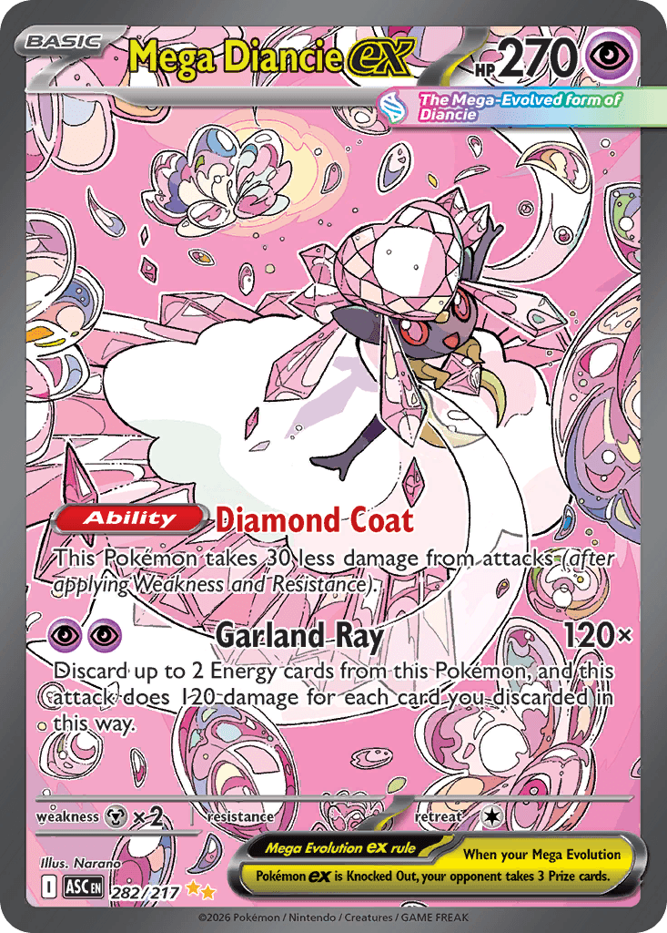 Mega Diancie ex, Ascended Heroes 282