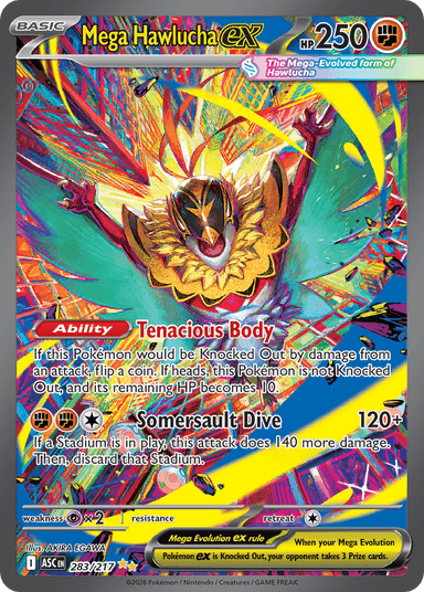 Mega Hawlucha ex, Ascended Heroes 283